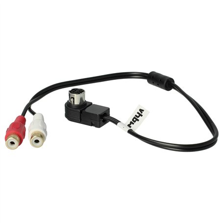 vhbw Câble audio voiture compatible avec Alpine (appareil avec fonction AI-Net) - Adaptateur