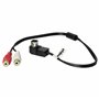 vhbw Câble audio voiture compatible avec Alpine (appareil avec fonction AI-Net) - Adaptateur