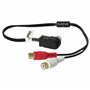 vhbw Câble audio voiture compatible avec Alpine (appareil avec fonction AI-Net) - Adaptateur, 60 cm, noir