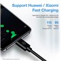 Wicked Chili Câble de Charge USB C Compatible avec Logitech MX Master 3, MX Vertical Advanced, Keys Plus, Craft - Clavier, Souri