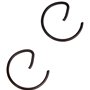 Naraku Clips de Sécurité pour axe de Piston 12 mm