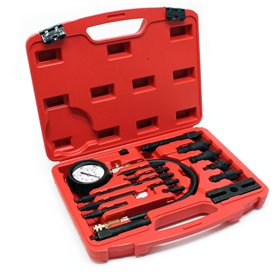 Testeur de compression pour moteurs Diesel (TDI et CDI) 0-70 bars Kit dans un coffret