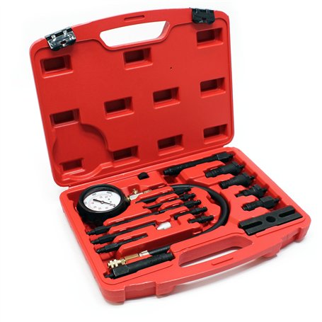 Testeur de compression pour moteurs Diesel (TDI et CDI) 0-70 bars Kit dans un coffret