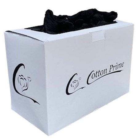 VCA Boîte de 100 chaussettes d'essayage - 20 deniers - unisexe - noir - taille unique