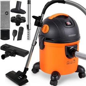 Monzana Aspirateur 3en1 Eau et poussière aspirateur Industriel capacité du réservoir 15L avec Accessoires Nettoyage