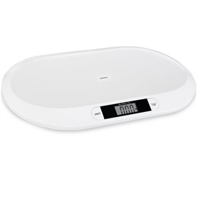 Monzana Pèse bébé numérique enfant animaux max. 20 kg arrêt et fonction Tare automatique balance bébé poids support anti-dérapan