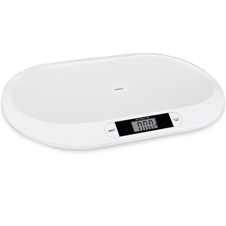 Monzana Pèse bébé numérique enfant animaux max. 20 kg arrêt et fonction Tare automatique balance bébé poids support anti-dérapan