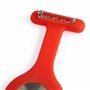 Pulox Montre infirmière avec échelle de pouls, Set de 1x Montre à Quartz et 6X Housses hygiéniques en Silicone + 6 épingles