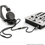deleyCON 0,2m Câble Adaptateur Jack Stéréo Audio - Jack Mâle 6,3mm vers Jack Femelle 3,5mm - Jack Mâle & Femelle Doré - Noir