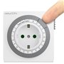 deleyCON Mécanique Minuteur Interrupteur Horaire Minuteur Timer manuellement réglable Via la Platine 96 Circuits Intérieur 3500W