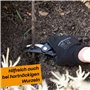 Hinrichs Secateur de Jardin en set - Cisailles à Haies avec Sac de Ceinture & Gants - Ciseaux pour Branches Racines Fleurs - Sec