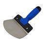DEWEPRO Grattoir à seau - Pelle à seau - Spatule courbée - excellente pour le prélèvement de mastic dans les seaux