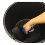 DEWEPRO Grattoir à seau - Pelle à seau - Spatule courbée - excellente pour le prélèvement de mastic dans les seaux