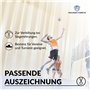 Pokal-Fabrik.de Lot de 10 médailles de volleyball en métal avec ruban et emblème pour adulte/enfant comme cadeau d'anniversaire 