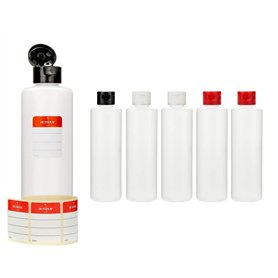 Bouteilles en plastique Octopus 6 x 250 ml