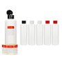 Bouteilles en plastique Octopus 6 x 250 ml