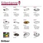 silberkanne Boîte à Bijoux Filigran Rose L 12 cm Plaqué Argent