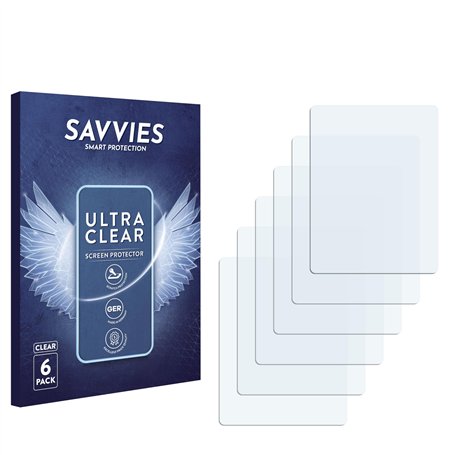 savvies Protection Ecran pour AgfaPhoto Optima 3 (6 Pièces) - Film Protection Ultra Clair