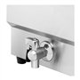 Royal Catering Friteuse Électrique 16 L, 400V, Zone Froide, Thermostat De Restaurant Simple Professionnelle Semi Pro Inox Sans O
