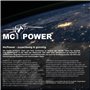 MC POWER 1534667 Boîte murale double avec vis Orange 143 x 48 mm