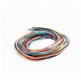 Auroris Cordon en cuir rond Ø 1 mm 10x1 mètres de couleurs noir