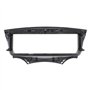 tomzz Audio 2415-051 Cadre de Radio Compatible avec Ford KA RU8 année 2009-2017 Noir avec Adaptateur Radio ISO Fakra Adaptateur 