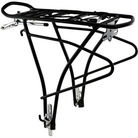Schoberg Bicycle Pannier Rack Rear Aluminium | Adjustable for 24