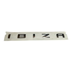 Seat 6L6853687739 Ibiza - Autocollant pour hayon - Emblème chromé