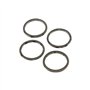 Collecteur d'échappement joint Lot de 4 Pcs 52 x 44 x 4 mm pour Honda PC VT VTR XL XLV Shadow Fire