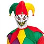 NET TOYS Panoplie déguisement coloré avec Chapeau bouffon & col - Joli Costume Unisexe guignol & Fou du Roi - Convient Parfaitem