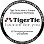 TigerTie - unisex - pochette en blanc pur reinweiss unicolor - Pochette tissu décoratif Gr. 33 x 33 cm - 100% cotton