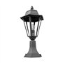 Lindby Luminaire extérieur Edana en Noir Aluminium (1 lampe