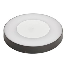 LED Plafonnier extérieur Sora (Moderne) en Gris Aluminium (1 lampe