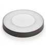 LED Plafonnier extérieur Sora (Moderne) en Gris Aluminium (1 lampe,à), Luminaire d’extérieur pour le jardin, la terrasse, balcon