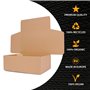 verpacking Boîtes pliantes 350 x 250 x 130 mm Marron (dimensions extérieures 355 x 255 x 135 mm) WP 50 Carton d'expédition DHL C