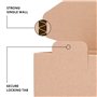 verpacking 250 boîtes pliantes 15 x 16 x 6 cm brun (dimensions extérieures 15,5 x 15,5 x 6,5 cm) WP 20 carton d'expédition carto