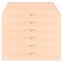 verpacking 50 Carton d'expédition pliable 35 x 25 x 5 cm, Marron, MB-5 cartons d'expédition extra-plats DIN A4 /B4 (34 x 24,5 x 