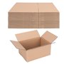 100 Cartons d'Expédition Simple Cannelure 20 x 15 x 9 cm Brun - KK 10 Emballage - Verpacking