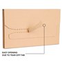 verpacking 50 x emballage livre 21,7 x 15,5 x 1 Ã 5 cm A5 étui d'expédition fermeture adhésive, brun - BV 1