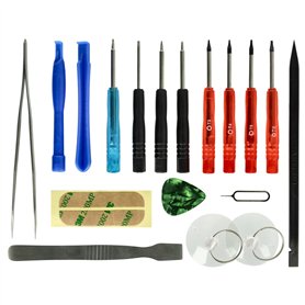 vhbw Kit d'outils de réparation pour smartphone