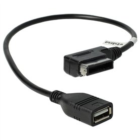 vhbw Câble audio voiture compatible avec VW Passat