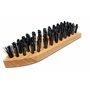 Bambelaa! Kit de nettoyage/entretien pour chaussures 6 pièces, brosses à chaussures, avec sac de rangement