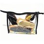Bambelaa! Kit de nettoyage/entretien pour chaussures 6 pièces, brosses à chaussures, avec sac de rangement