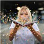 com-four® Confettis aux Couleurs Vives 1000g - Confettis de Table pour Les fêtes - Décorations de fête pour Le Nouvel an ou Les 