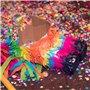 com-four® Confettis aux Couleurs Vives 1000g - Confettis de Table pour Les fêtes - Décorations de fête pour Le Nouvel an ou Les 