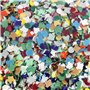 com-four® Confettis aux Couleurs Vives 1000g - Confettis de Table pour Les fêtes - Décorations de fête pour Le Nouvel an ou Les 
