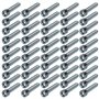 ALPIDEX 50 vis à tête cylindrique M10 x 50 mm DIN 912 galvanisées 8.8