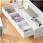SoBuy BBF03-W Support de Moniteur Écran ergonomique Support pour Écran d'ordinateur Universal, ordinateur portable ou écran TV R
