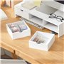 SoBuy BBF03-W Support de Moniteur Écran ergonomique Support pour Écran d'ordinateur Universal, ordinateur portable ou écran TV R