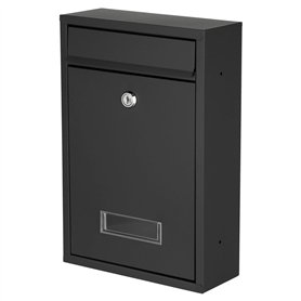 Boîte aux lettres Classic A5 en acier galvanisé revêtu par pulvérisation Anthracite